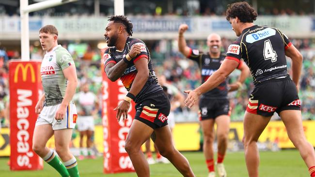 Tabuai-Fidow has been in great club form ahead of the Origin opener. Picture: Mark Nolan/Getty Images
