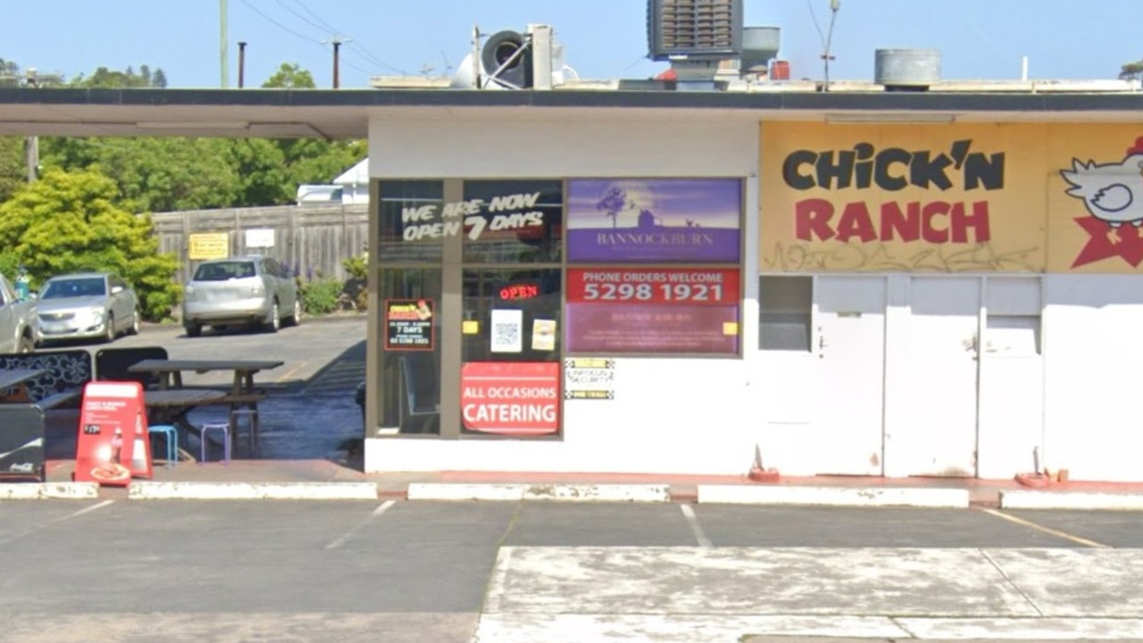 Google streetview image of the Chick'n Ranch