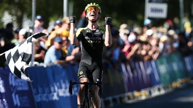 Federation University Road National Championships Elite Road Race is held in Buninyong in January. Picture: Con Chronis.