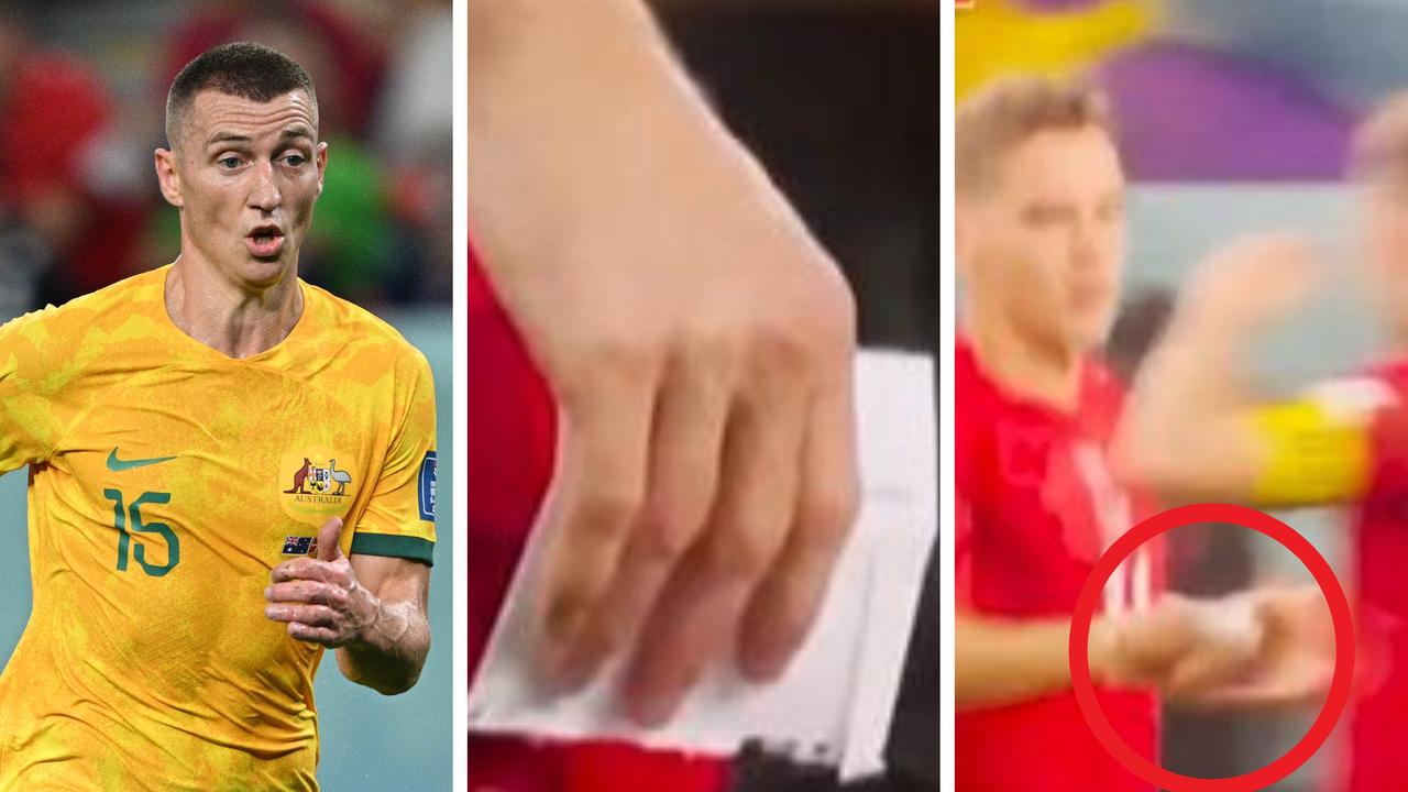 Some quick thinking from Mitch Duke helped the Socceroos against Denmark