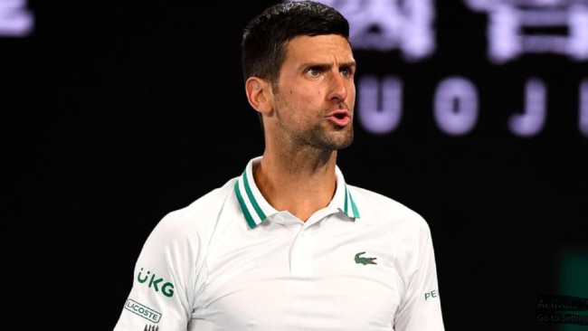 Djokovic may be back in court before he's on one