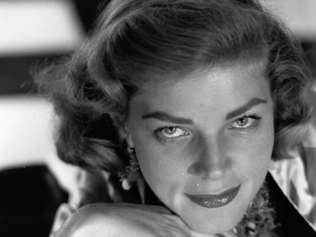Glamour ... Lauren Bacall was the last surviving celebrity mentioned in Madonna’s song Vogue.