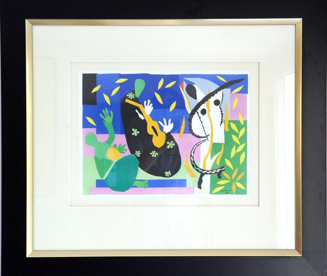 <b>Matisse lithograph:</b> I bought it at auction when was no one else bidding. The auctioneer yelled out ‘that woman got a great bargain’, when it was sold to me.