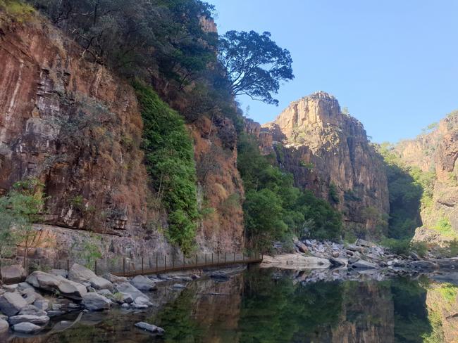 Twin Falls gorge boardwalk