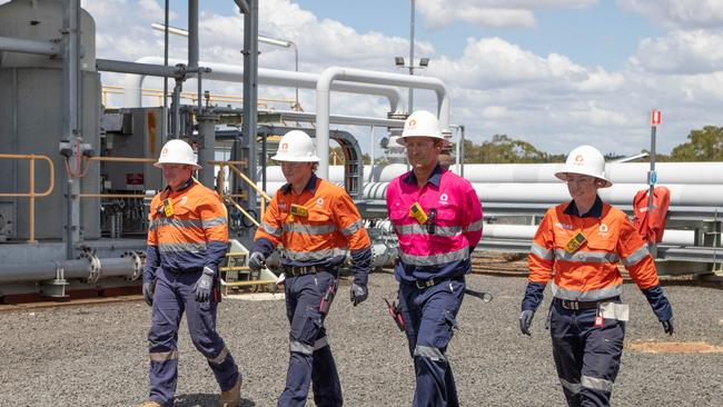 APPLY NOW: Traineeships in Wellsite Operations (Certificate III in Process Plant Operations) and Water Treatment (Certificate III in Water Industry Treatment) are on offer across Origin’s Western Downs assets. Pic: Supplied