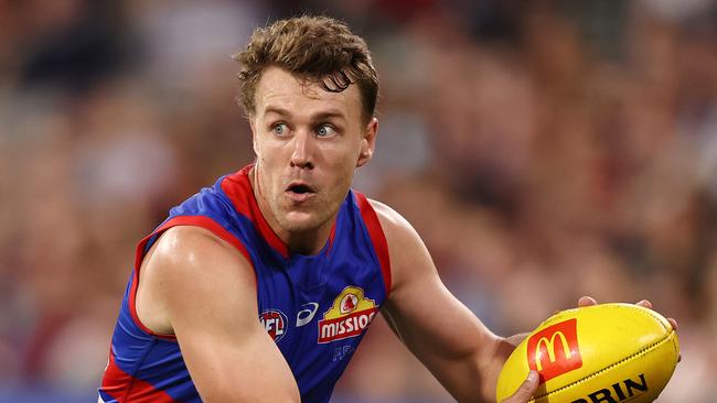 Jack Macrae delivered for his 74,000 KFC SuperCoach owners in Round 1. Picture: Michael Klein