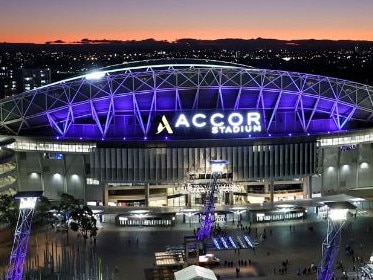 Sydney’s Accor Stadium, where the NRL Grand Final was played, will also host Swift. Source: Accor Group