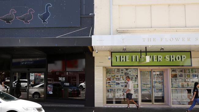 The site of Duck Duck Goose in Penrith (left) that will be transformed into Freddy’s sports bar. Picture: Jonathan Ng