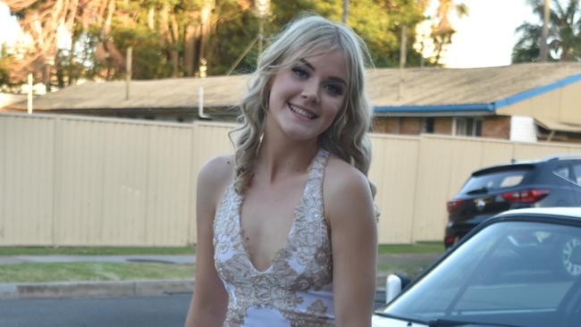 Chloe at the Maleny State High School formal on November 16, 2022. Picture: Sam Turner