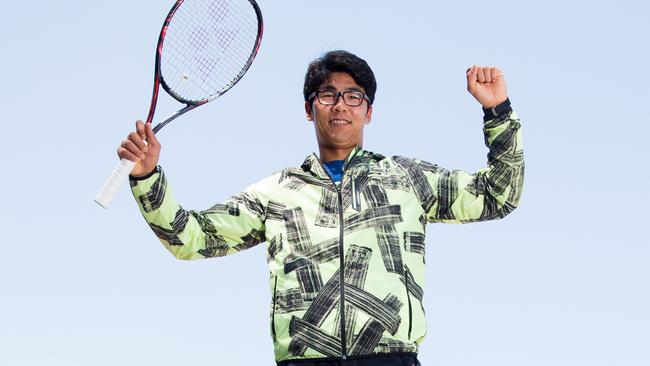 Hyeon Chung has set the Australian Open alight. Picture: AAP