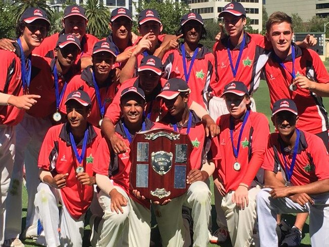 Southern Pioneers Dowling Shield premiership team