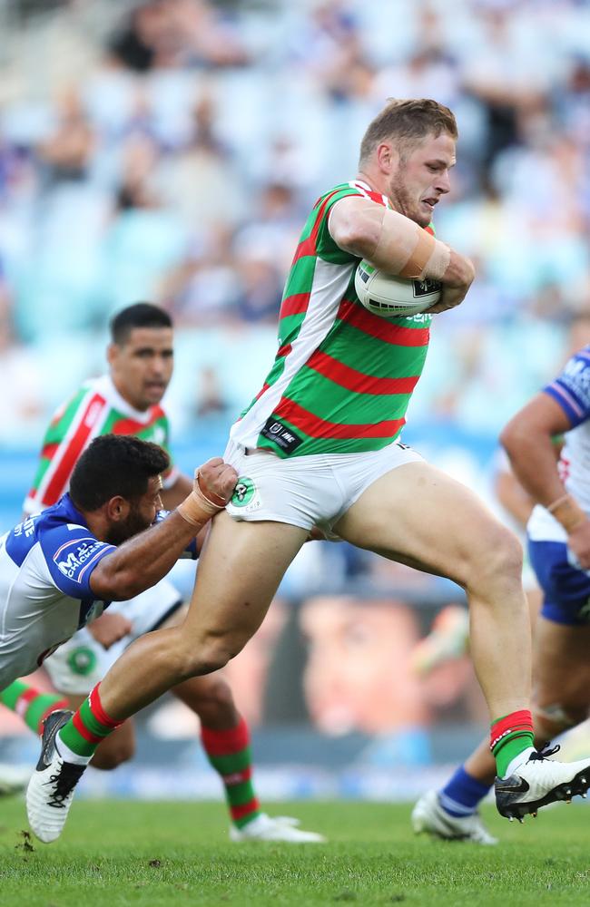 Burgess is aware his career likely rests away from Redfern. Picture: Brett Costello