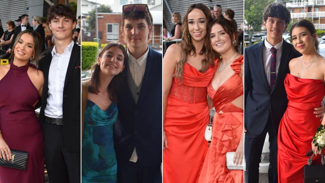 Beerwah State High School’s graduating class of 2024 were dressed to impress for their formal on Thursday night. Picture: Sam Turner