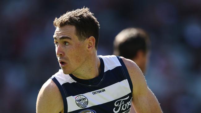 Jeremy Cameron during the match between Essendon and Geelong in round seven at the MCG this year. Photo: Michael Klein