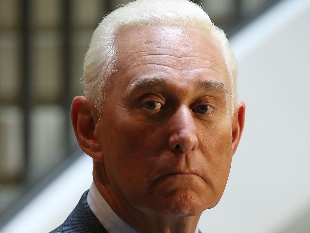 Roger Stone says a Russia probe will not reveal collusion. Picture: AFP