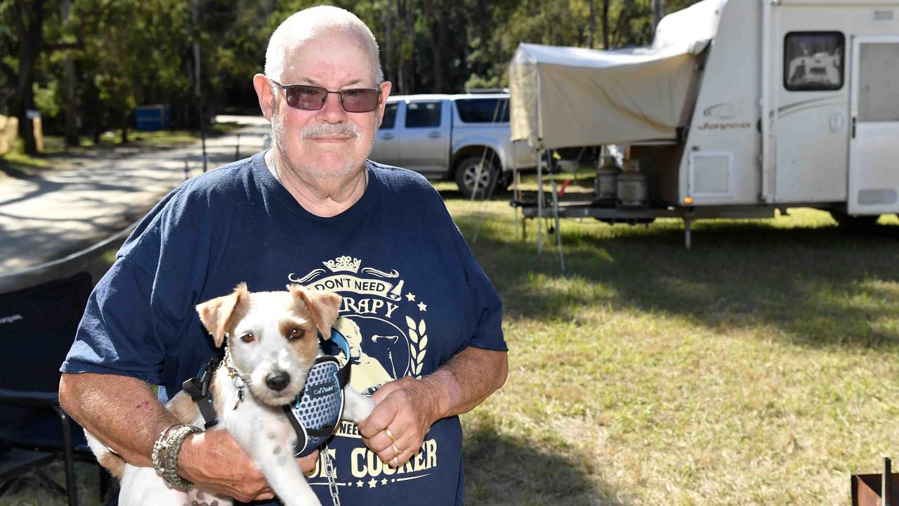 Bryan Kane at the Gympie Muster. Photo: Patrick Woods.