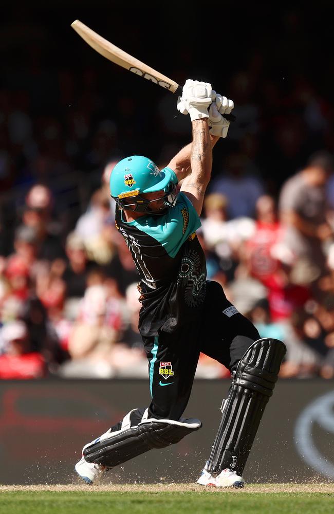 Jack Wood obliterated the Renegades attack. Picture: Getty Images