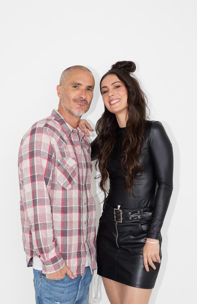 Amy Shark with Apple Music's Zayn Lowe., Picture: Apple