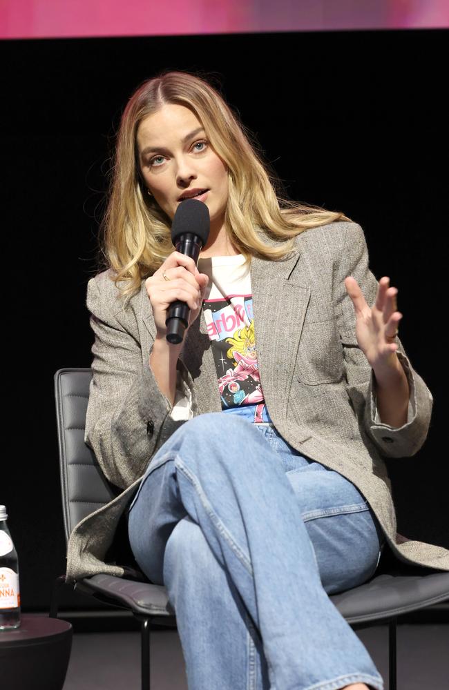 Margot Robbie seen at Warner Bros.' Barbie Los Angeles Special Screening at the Academy Museum on January 30, 2024 in Los Angeles, California. Photo: Eric Charbonneau/Getty Images.