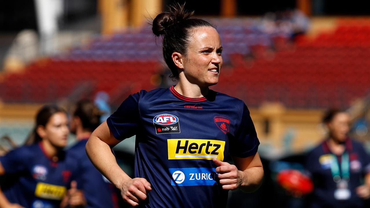 Melbourne Demons AFLW skipper Daisy Pearce will play on. Picture: Dylan Burns
