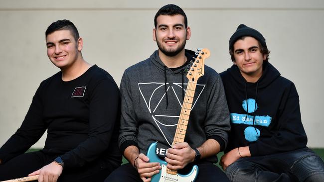 Steve, Raymond Saba and Nathan Saba. Pictures: Joel Carrett