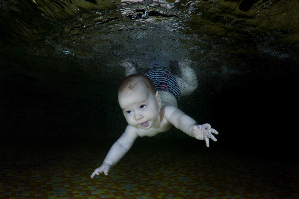 underwater photography baby