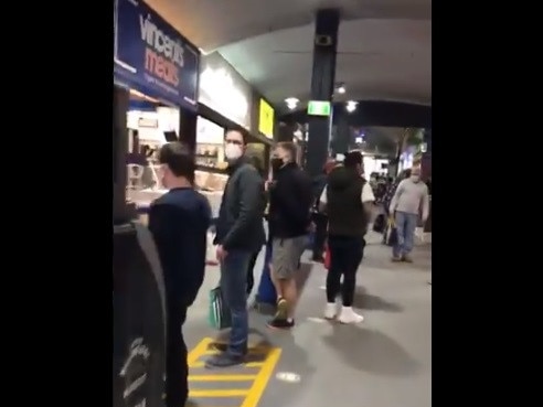 Melburnians are rushing to markets and grocery stores ahead of a stage 4 lockdown.