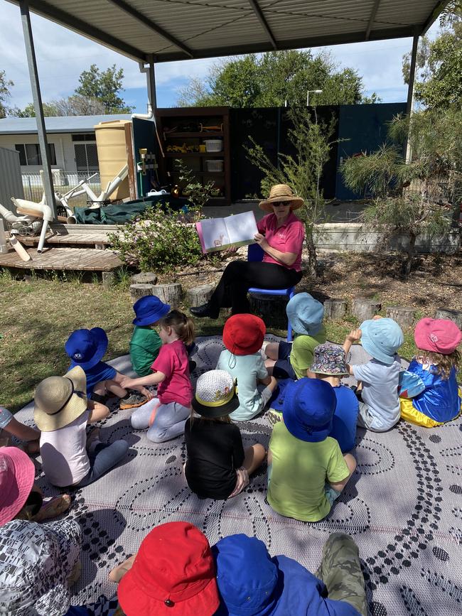 Reading time with C &amp; K Gayndah Director Suzie McGregor