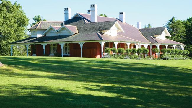 Prized property: The Deltroit Station homestead near Wagga Wagga.