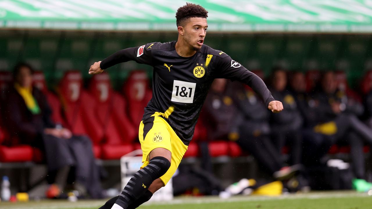 Jadon Sancho is being chased by Manchester United.