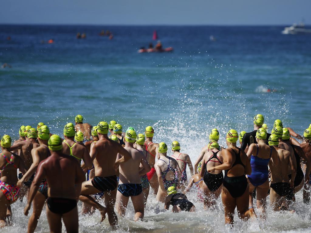 bondi beach swimming