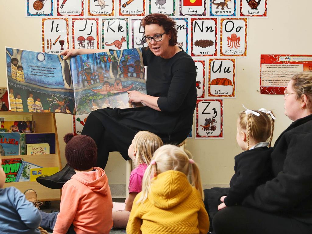 Tamika Hicks is the director of the Early Learning Childhood Centre in Cardinia Lakes. Picture: Aaron Francis/The Australian