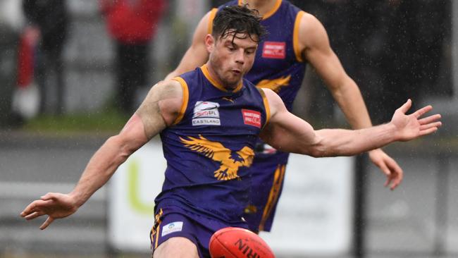 Dual Vermont premiership skipper Lachlan Johns will be looking to lead his club to a third consecutive flag. Picture: AAP/James Ross