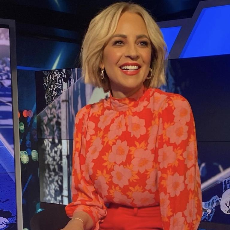 Carrie credits her outfits to an ‘amazing’ stylist. Picture: Instagram/Carrie Bickmore