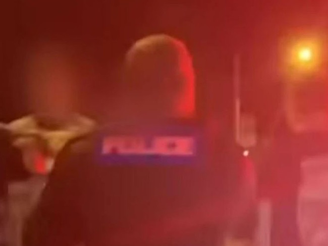 Dalby police head-butt. Picture 7News 2.JPG