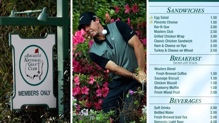 There are plenty of quirks at The Masters.