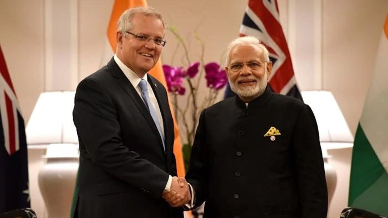 Scott Morrison meets Indian Prime Minister