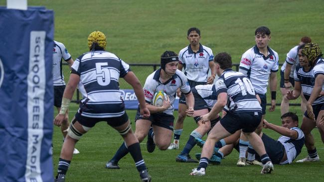Felix Harvison in action for NSWJRU at the 2024 Australian Schools Rugby Championship. Picture: Anthony Edgar.