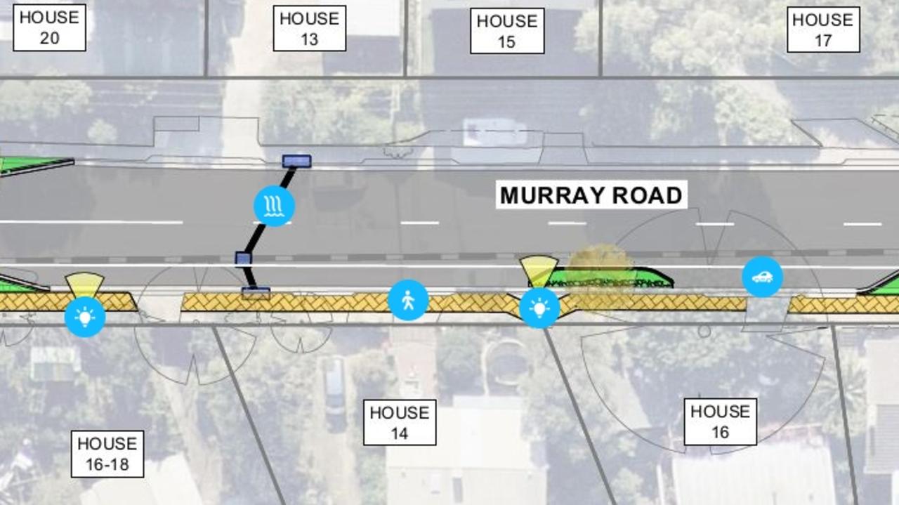 Onkaparinga council are planning to undertake improvements to Murray Road between Witton Road and Gawler Street, Port Noarlunga. Picture: Supplied