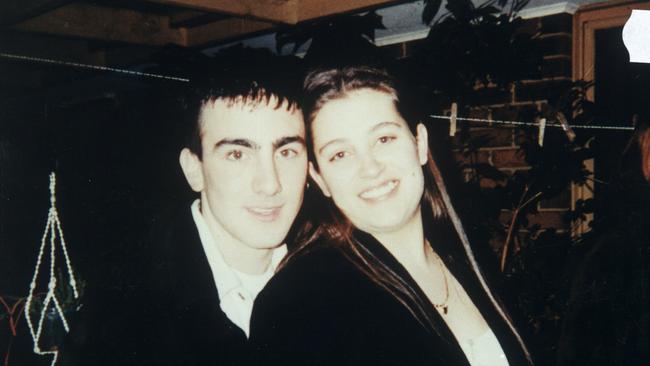 Jason Roberts with then-girlfriend Nicole Debs.