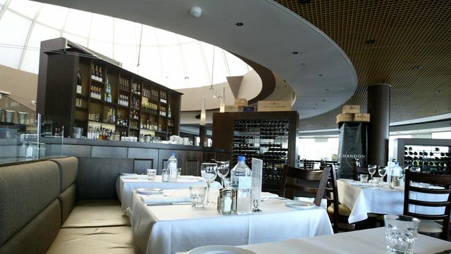 March 2005: Vino's Restaurant & Bar Eagle Street Pier. Picture: Vanessa Hunter
