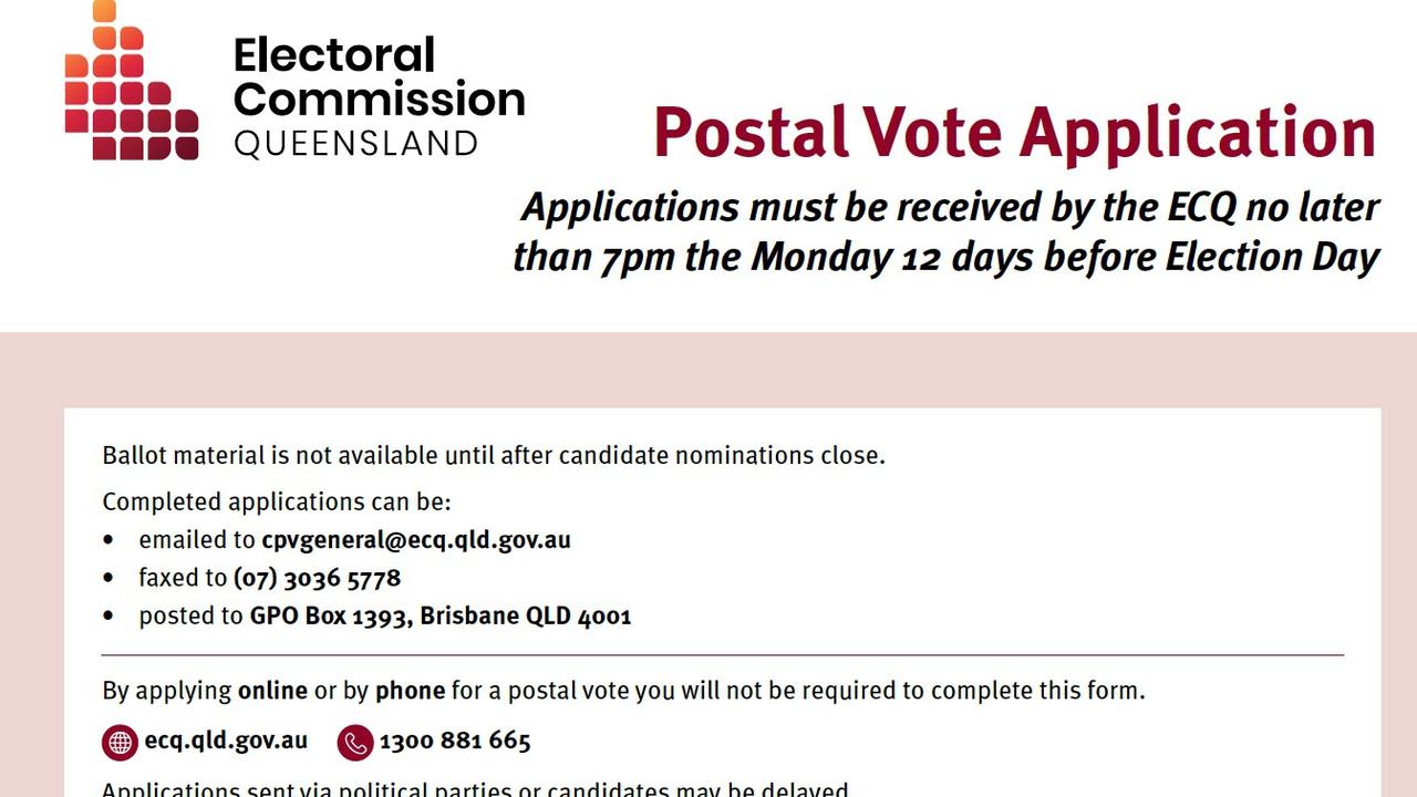 Qld election 2020 voting Full list of prepolling booth locations near