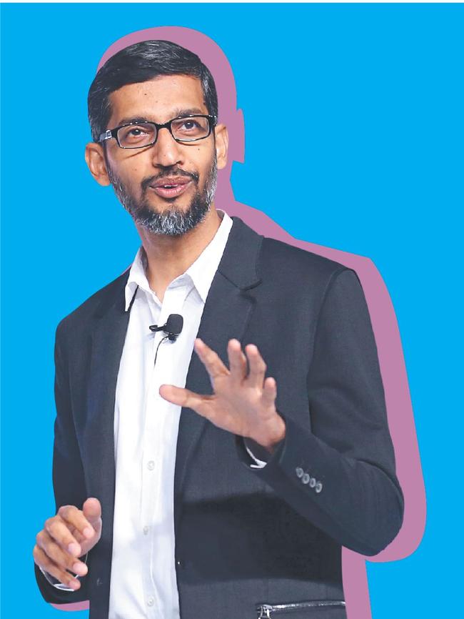 Google CEO Sundar Pichai. Picyure: Rajat Gupta/EPA.