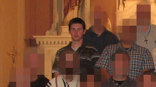 Duncan Robert Cromb, pictured unblurred at the 2008 North American-Pacific Capuchin Conference, is a former Franciscan friar charged with being one of the leaders of SA’s neo-nazi group.