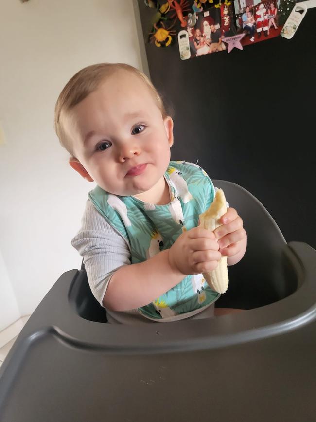 Hunter, 1 year - nominated for Brisbane's cutest toddler.