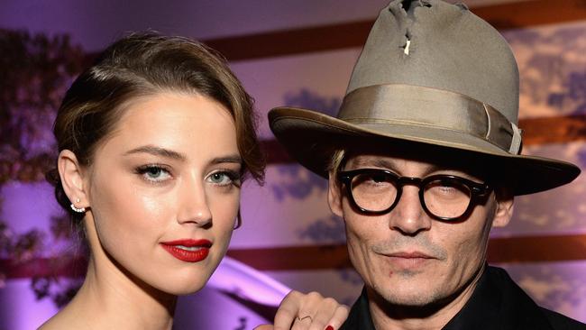 Amber Heard has reissued a joint statement first released after her split from Johnny Depp as JK Rowling defended contuining to work with her ex. Picture: Getty