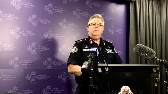 NT Police Deputy Commissioner Murray Smalpage. Picture: Madura McCormack/ NT News