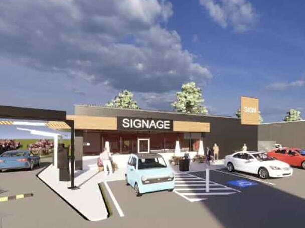 Drive-throughs, burger chain: New shops for complex revealed