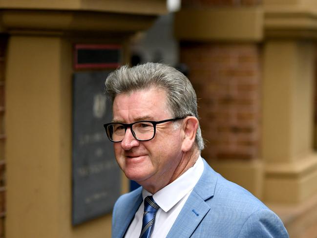 Veteran crime reporter Steve Barrett is defending an allegation he blackmailed members of a multimillion tax fraud syndicate. Picture: NCA NewsWire / Jeremy Piper