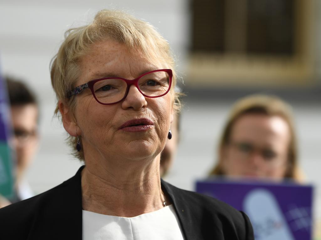 Greens senator Janet Rice has roundly criticised Scott Morrison’s position. Picture: AAP Image/James Ross